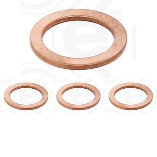 4 x Anello di tenuta, tappo di scarico olio ELRING per ALFA ROMEO