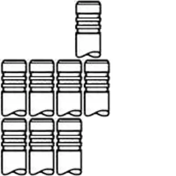 8 x Valvola di aspirazione TRW Engine Component per AUDI, SEAT, SKODA, VW A1