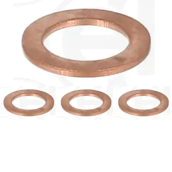 4 x Anello di tenuta ELRING per MERCEDES-BENZ E VF211, KLASA G